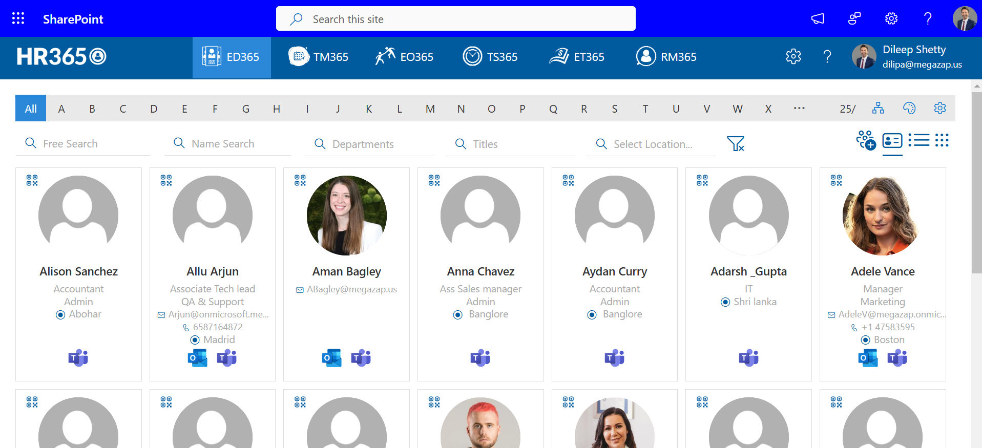 Microsoft HR Management Smarter Employee Handling